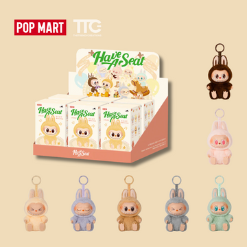 Labubu Have A Seat Monster Keychain - Pop Mart